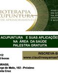 Palestra Gratuita: Acupuntura e Suas Aplicações na Área da Saúde